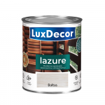 Medienos impregnantas LUXDECOR Lazure, 0,75 l, (03) Baltas