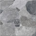 Akmens masės plytelės KAI QUADRO GREY 6573, 45 x 45 cm, 1,215 m2/dėž., glazūruotos, spl. pilka