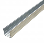 Vertikalus profilis PROFSTAR CW-50/50, matmenys 48,8 x 50 x 0,5 mm, ilgis - 3 m