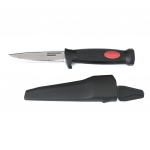 Universalus peilis LINDBROMS Knivar 43-5101 Carbon, 2 mm, su plastikine rankena