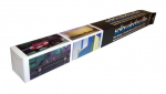 Langų tamsinimo plėvelė ALBURNUS M75DBLACK, Matmenys 75 x 300 cm, tamsiai juoda