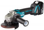 Akumuliatorinis kampinis &scaron;lifuoklis MAKITA DGA506Z, 18 V, &oslash;125mm, 8500 min-1, Be akumuliatorių ir kr
