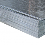 Lygi skarda, cinkuota, matmenys 0,5 x 1000 x 2000 mm, 1 lap.-2 m2