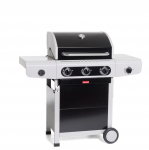 Dujinė kepsninė BARBECOOK Siesta 310, matmenys 124x56x118cm, 3 degikliai 12 kW +1 degiklis 2,9kW, 12