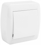 Jungiklis SOLERA Mur02U, 1 klavi&scaron;o, pavir&scaron;inis, baltos sp.