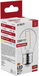 LED lempa AVIDE, 2,5W (=25W), E27 G45 burbuliukas, WW, 2700K, 220-240V, 250 lm, 15.000 val., filamen