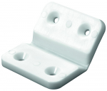 Kampinis sujungimas HETTICH, pak. 4 vnt. plastikas, 90-270&deg; 50x40x4mm, baltos sp., 9184422