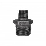 Nipelis ketinis GEBO, redukuotas, d25x20, 1x3/4'', i&scaron;orė/i&scaron;orė, juoda sp.