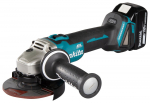 Akumuliatorinis kampinis &scaron;lifuoklis MAKITA DGA504Z, 18 V, maks. Disko skersmuo 125 mm, apsukos 8500