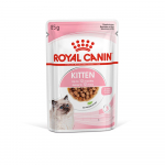 Konservuotas kačių ėdalas ROYAL CANIN, kačiukams (4-12 mėnesių amžiaus), ploni griežinėliai drebučiu