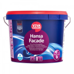 Mineralinių fasadų dažai VIVACOLOR Hansa Facade, 2,7 l, LA bazė, balti, visi&scaron;kai matiniai