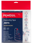 Savaime besiplečianti juosta PENOSIL&nbsp;Expanding&nbsp;Tape 300 Pa, juosta, 15/5-10 mm juoda, 5&nbsp;m/rul