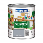 Universali akrilinė emalė LUXDECOR, 0,75 l, (20) ryto rūkas, blizgus, vandens pagrindu