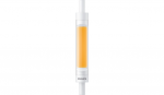 LED lempa PHILIPS, 7,2W(=60W), R7S, 118 mm, 220-240V, 3000K, 810 lm, skaidri