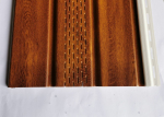 PVC pakalimo dailylentė SIDING BOR, Perforuota Matmenys 0,305 x 3,39 m, auksinio ąžuolo spalvos, 1 l