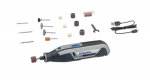 Akumuliatorinis daugiafunkcis įrankis DREMEL, Lite (7760-15) 3,6 V Li-Ion, +15 priedų