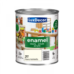 Universali akrilinė emalė LUXDECOR, 0,75 l, (31) Pieno kokteilis, blizgus, vandens pagrindu