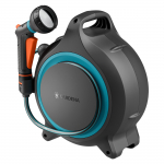 Ne&scaron;iojama automatinė sodo žarnos ritė GARDENA MoveMatic, komplekte 12,5 m, 8,5 mm skersmens žarnos,