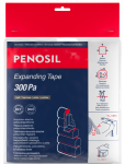 Besiplečianti sandarinimo juosta PENOSIL Expanding Tape 300Pa, 20/8-13 mm, 4,3m rulone, pilka