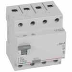 Nuotekio relė LEGRAND 402062, 4P, 25 A, 30 mA, AC