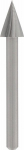 Kietlydinio cilindrinė freza DREMEL, D=6,4 mm, 2 vnt.
