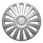 Ratlankių gaubtai ALBURNUS Luxury R16, sidabrinė spalva, 4 vnt.