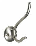 Rūbų kabliukas, did.HETTICH, 38x90x75mm, dengtas nikeliu, 9207945