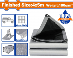 Universalus tentas WADFOW WTQ8845, 180 g/m2, storis 0,25 mm, 4 x 5 m