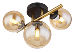 Pakabinamas &scaron;viestuvas GLOBO Riha, G9, 280x210x190 mm, komplektacijoje su LED lemputėmis, 3x3,5W, 35