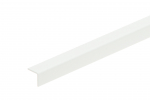PVC kampinis apdailos profilis CEZAR Nr.101, spl. balta, 20x20x2750 mm, 676338