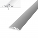 Aliumininė grindų juostelė HESORA H 64 D2, 3.2 x 90 cm,  mat.sidabro spalvos, kilmės &scaron;alis ES