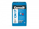 Plytelių klijai CERESIT CM17 SUPER FLEXIBLE  vidaus ir i&scaron;orės darbams, 25 kg
