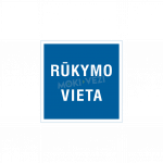 Informacinis ženklas, vieta rūkymui, 130 X 130 mm, lipdukas