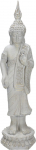 Sodo dekoracija BUDDHA, &scaron;ampano ir baltos sp., 22 x 21 x 87 cm.