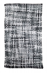 Vonios kilimėlis LOTUS Braid, 50 x 80 cm, 60% poliesteris/40% medvilnė, pilkas