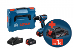 Akumuliatorinis suktuvas BOSCH Professional GSR 18 V-65, 18 V, komplekte 2 x 5,0 Ah akumuliatoriai i