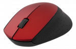 Kompiuterio pelė DELTACO MS-462, optinė, 1200 DPI, juodos-raudonos spalvos, 5 metų garantija