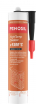 Kar&scaron;čiui atsparus hermetikas PENOSIL Hightemp Sealant, 1500&deg;C, silikatinis, juodas, 280 ml
