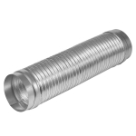 Aliuminio jungtis EUROPLAST, d125, GC125-1-FF, lanksti, su i&scaron;orinėmis movomis, 1 m.
