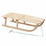 Medinės rogės SLED02, 90 cm, be atramos