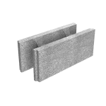 Blokeliai pamatiniai FIBO, matmenys 200 x 200 x 500 mm, 1019379