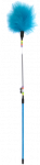 Žaislas katėms GIMCAT , lanksti lazdelė su plunksnomis ir varpeliu, 46 cm
