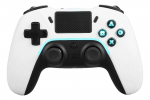 Žaidimų pultas DELTACO GAMING GAM-139-W, PS4/PC/Android/iOS valdiklis Bluetooth, 2 programuojami mak