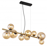Pakabinamas &scaron;viestuvas GLOBO Riha, G9,  866x360x1200 mm, komplektacijoje su LED lemputėmis, 9x3,5W,