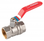 Rutulinis ventilis FERRO Comfort, ilga rankena, vidus-vidus, 3/4 "