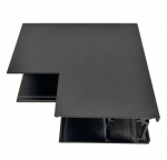 Bėgelio sujungimas ORRO MAGNETIC 20C1, pavir&scaron;inis, kampinis, vertikalus