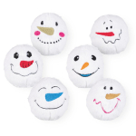 Žaislas &scaron;uniui TRIXIE Xmas, sniego gniūžtė, pliu&scaron;as, 10 cm