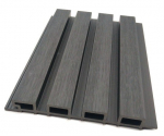 WPC dailylentė WOOMAX KC13, matmenys 25x219x2900mm, 1vnt. - 0,6351m2, juoda spalva