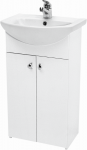 Vonios baldų komplektas CERSANIT MITO Cersania 50, 79,4 x 46 x 31,6 cm,balta, komplekte: praustuvas,