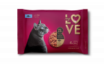 Konservuotas kačių ėdalas MY LOVE, su žuvimi, 4x85 g